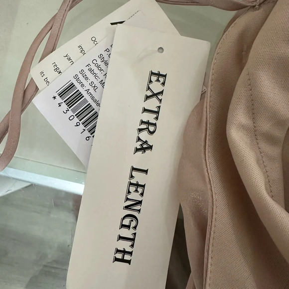 NOUVELLE AMSALE Ethereal Dress Sz S  elegant occasions rose gold halter Tall - Picture 5 of 7